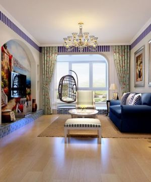 2023最新地中海风格家装客厅设计图片大全