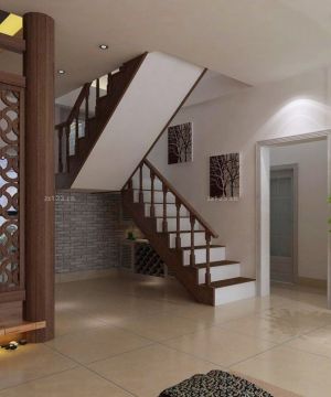 2023跃层式住宅房屋楼梯设计图片