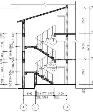 家装旋转楼梯平面图