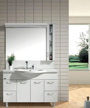 2023最新现代家居整体浴室柜设计图片