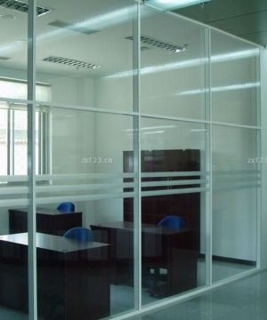 2023最新办公室室内不锈钢防盗门窗设计效果图片