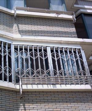 2023小区楼房不锈钢防盗门窗装修案例