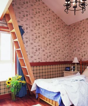 超小卧室家装壁纸设计效果图