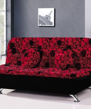 最新现代家装双人沙发床设计图片