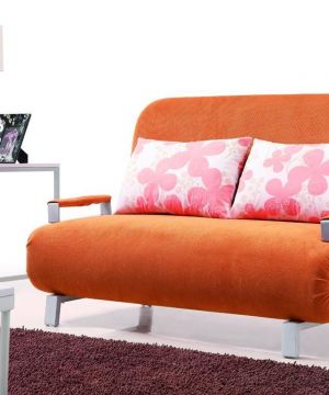 极简风格双人沙发床设计效果图片欣赏