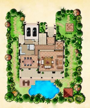 2023最新花园洋房户型设计图