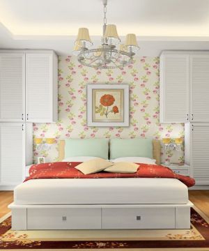 33平方小户型床头背景墙装修设计图片