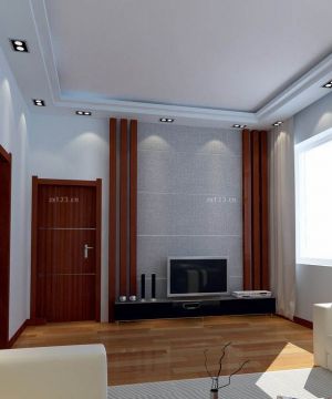 两室一厅3d木门装修效果图片欣赏