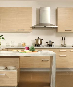 2023半敞开式厨房西门子整体橱柜设计效果图片