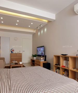 2023最新日式风格日本超小户型卧室置物架装修效果图