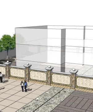 2023现代风格别墅艺术围墙案例图大全