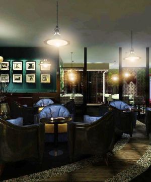 混搭风格主题酒吧室内设计案例2023