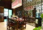 中国古典家具餐厅隔断设计图片大全