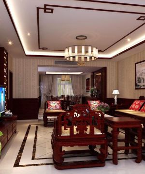 2023中国古典家具家装客厅设计图片