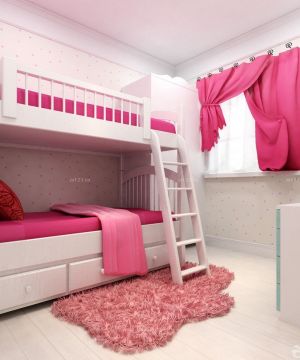 子母床小户型女生卧室设计