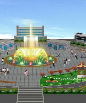 2023花园洋房喷泉设计图片大全