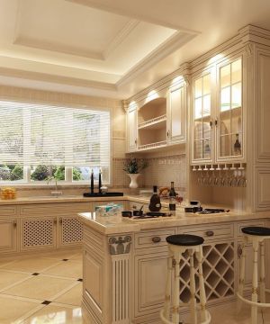 2023小别墅室内方太整体厨房设计效果图