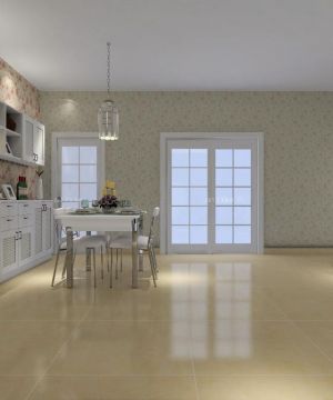 2023现代家庭室内餐厅板式家具装修图片