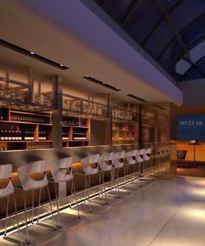 2023最新个性现代酒吧吧台设计效果图欣赏