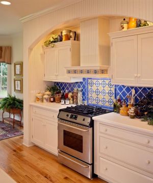 美式小别墅厨房卫生间瓷砖装修案例大全
