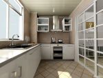 2023最新现代家装厨房玻璃推拉门设计图片