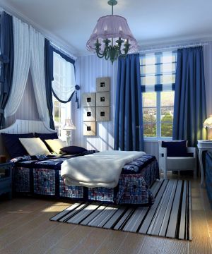 家装地中海风格高档别墅卧室设计图片