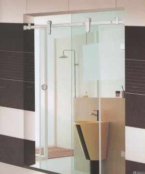 现代简约风格卫生间整体浴室效果图欣赏
