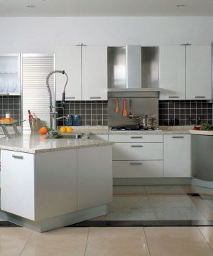 最新现代简约风格家装厨房设计装修效果图
