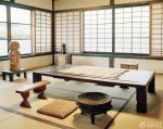 日式家装客厅室内装修设计效果图片欣赏