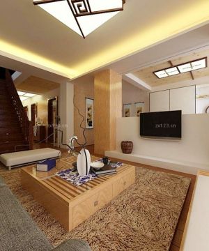 最新日式家装客厅室内装修案例大全