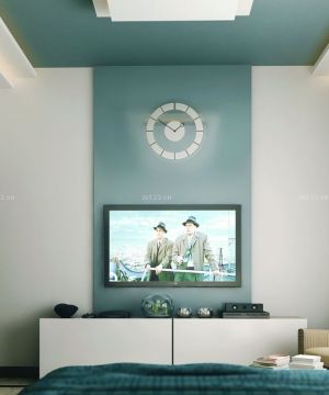 最新小户型硅藻泥电视背景墙设计样板大全