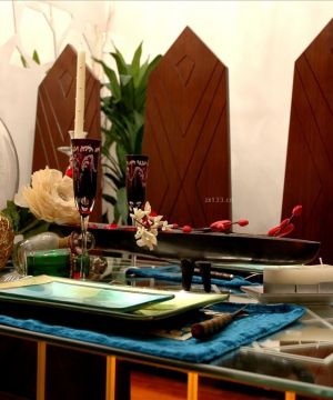 东南亚风格小户型室内装饰品设计效果图