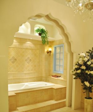 浴室瓷砖壁画装修设计样板
