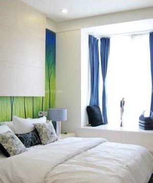 2023小型卧室装修地中海风格窗帘装修案例 