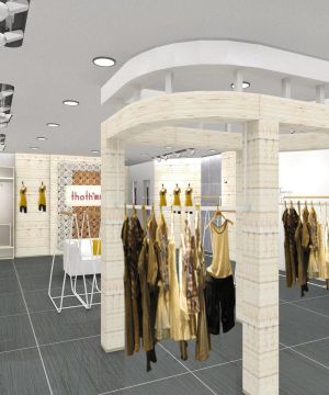 2023最新个性服装店砌砖展示架设计案例大全
