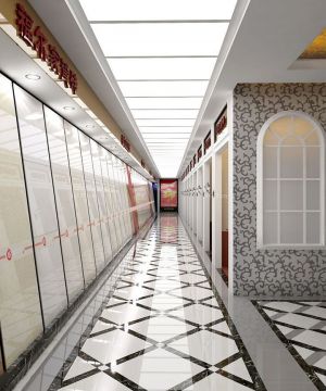 瓷砖店面展厅空间设计效果图片大全
