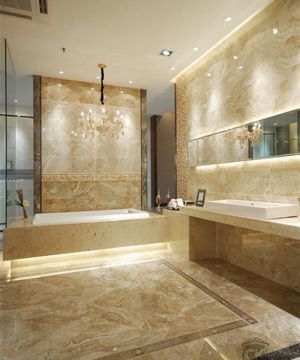 欧式瓷砖店面卫浴展厅设计布置效果图