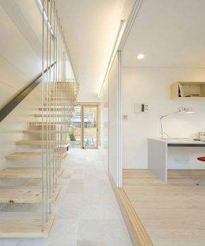 最新简约风格房屋楼梯设计效果图片