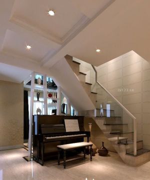 2023现代别墅房屋楼梯设计图片