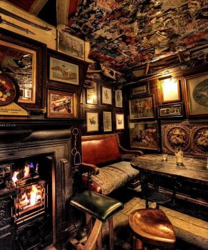 古典欧式小酒吧装修风格图片