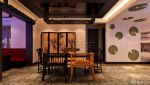 最新中式餐厅古代屏风设计图
