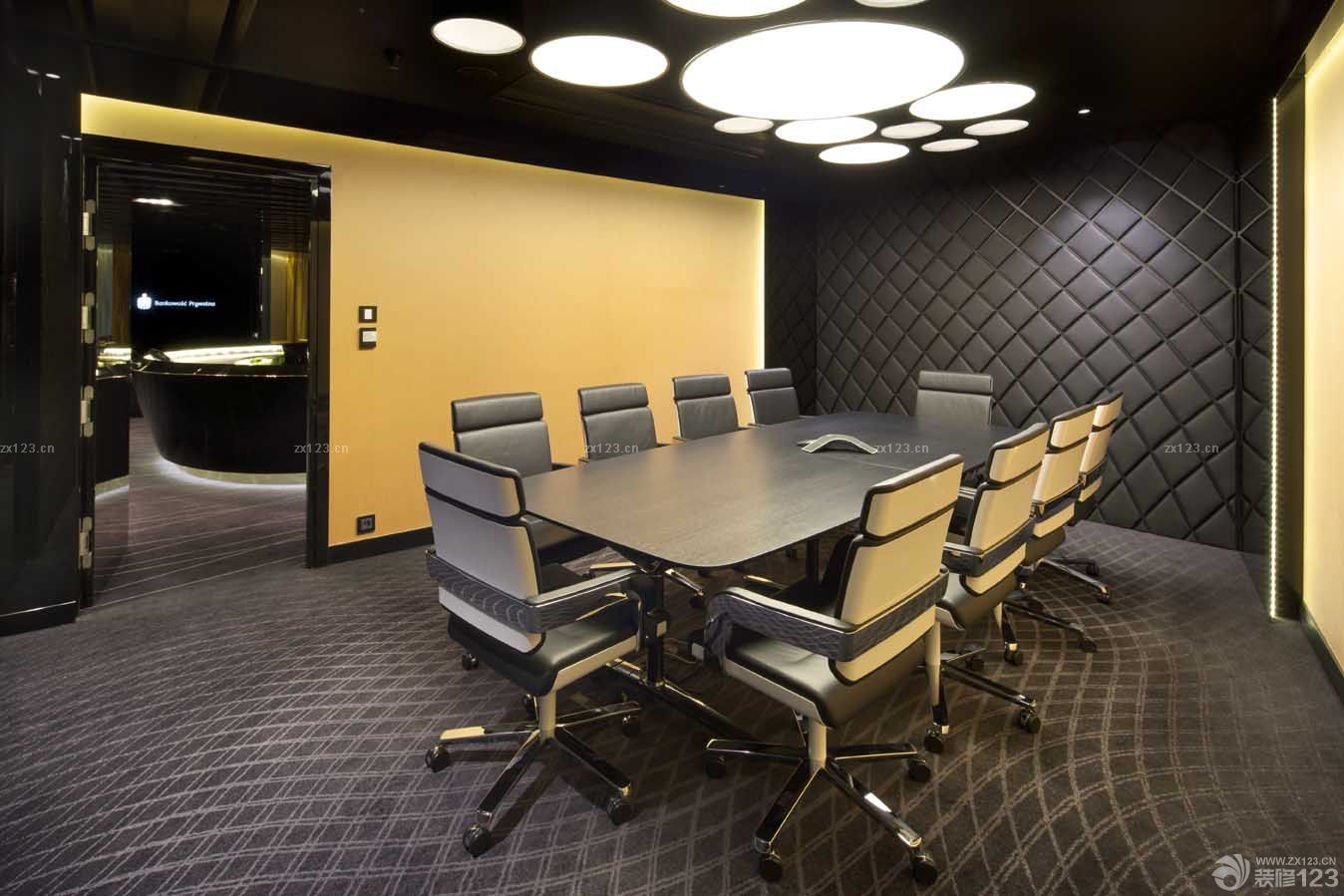 2023最新小型会议室布置桌椅布置实景图欣赏