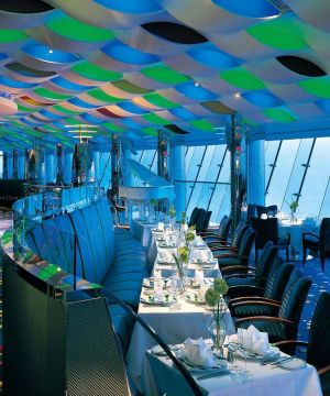 2023室内迪拜七星级酒店餐厅设计图片