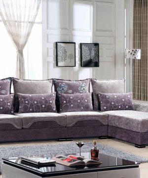 美式品牌布艺沙发坐垫图片