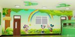 最新幼儿园寝室墙体彩绘设计效果图欣赏