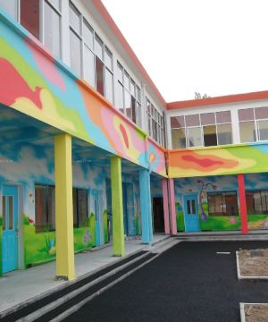 2023最新幼儿园手绘墙体彩绘效果图片大全