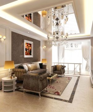 2023欧式风格家具组合沙发摆放图片