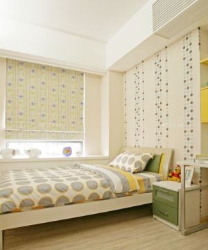 现代家装10平米儿童房木地板装修效果图大全