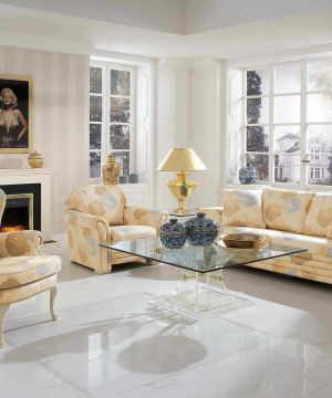 美式沙发东鹏瓷砖装修效果图