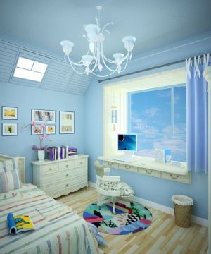 地中海风格儿童房卧室装修设计图片大全
